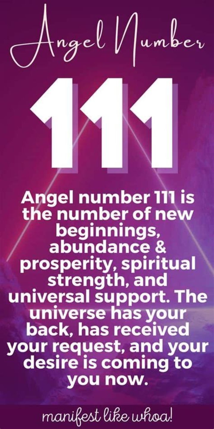 111 angel numbers meaning, explained