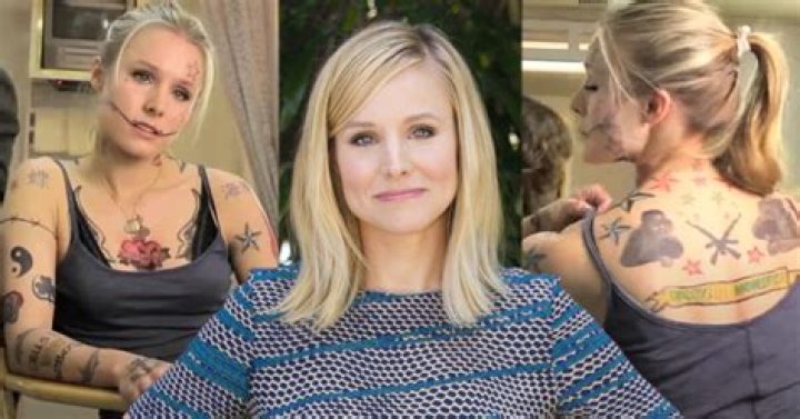 Does Kristen Bell have tattoos?