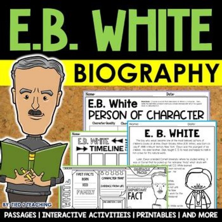 E. B. White Biography - Facts, Childhood, Family Life & Achievements