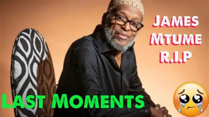 James Mtume death: When did James Mtume die?