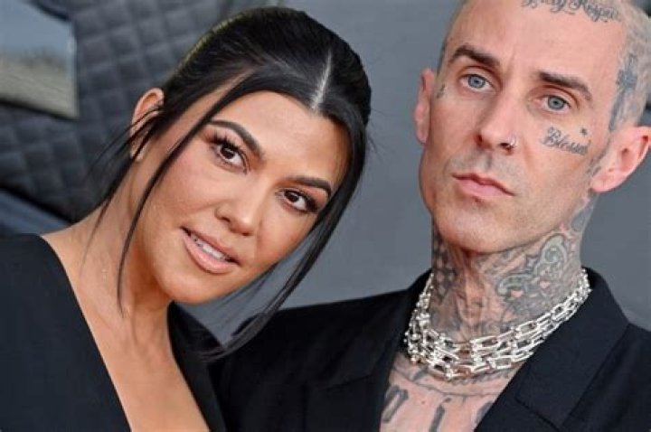 Kourtney Kardashian Flaunts Her Figure In Sheer, See-Through Top