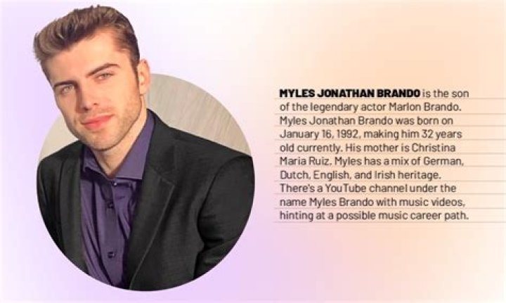 Myles Jonathan Brando Wikipedia, age, family, net worth