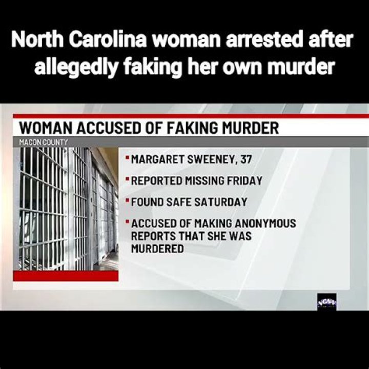 North Carolina woman arrested after allegedly faking her own murder