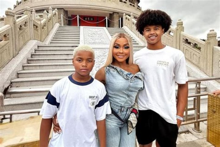 Phaedra Parks Poses With Her Boys At Mardi Gras