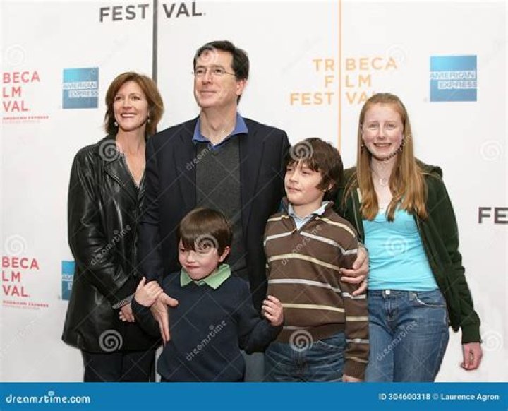 Stephen Colbert family, wife, children, parents, siblings