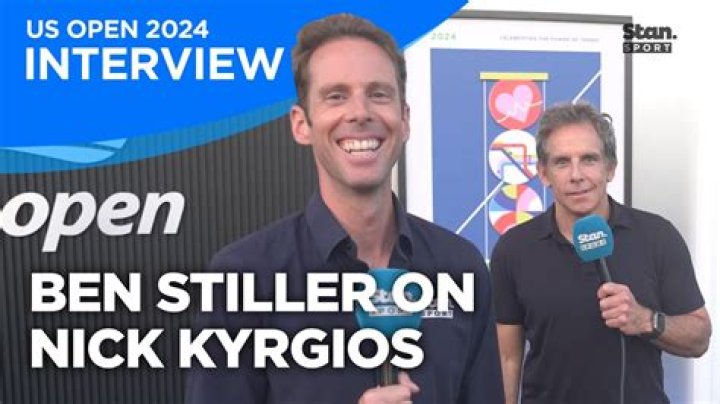 What happened between Nick Kyrgios and Ben Stiller? What did Ben Stiller say to Nick Kyrgios?