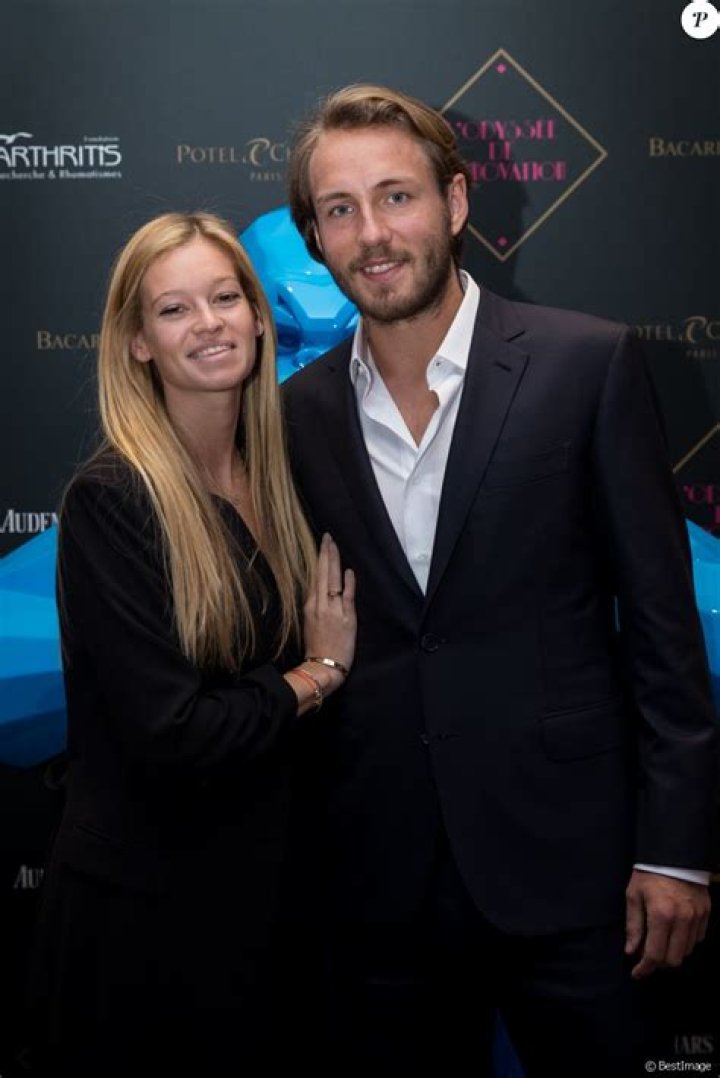 Who is Clémence Bertrand, wife of Lucas Pouille?