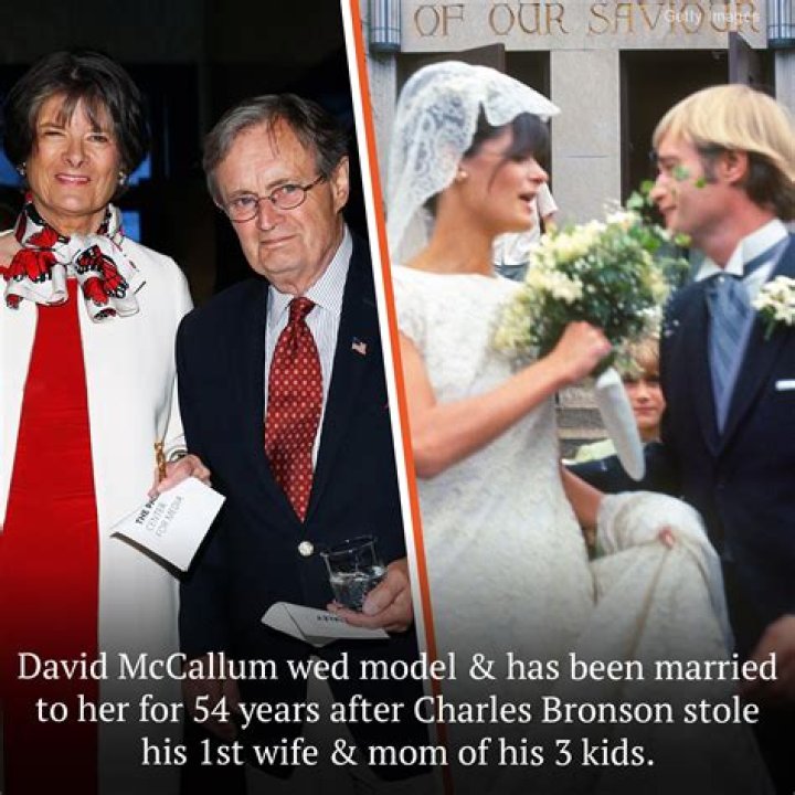Who is David McCallum first wife Jill Ireland?