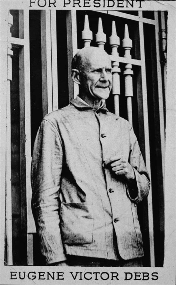 
Who is Eugene V Debs? last person to run for President from prison. 