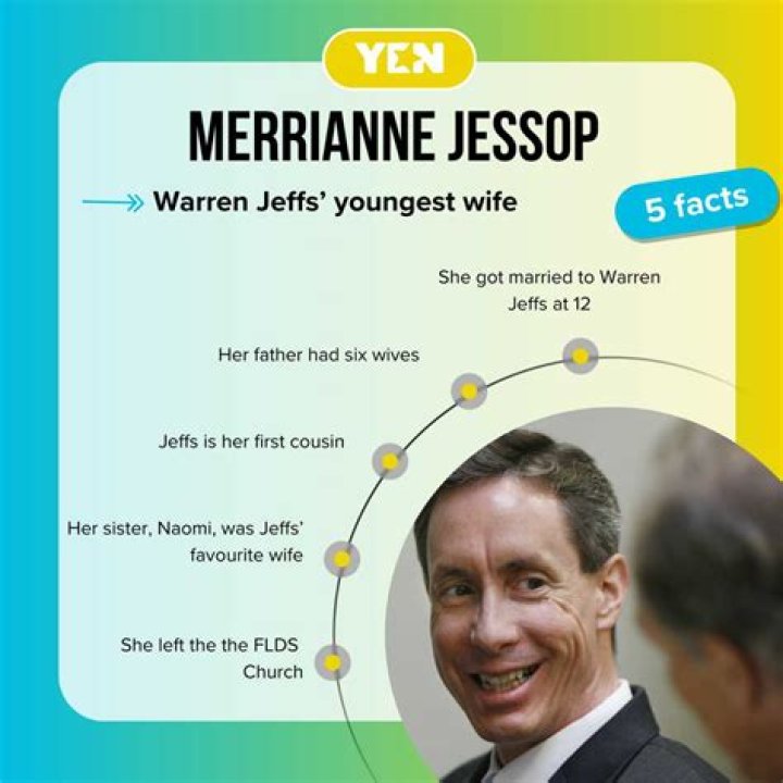 Who is Warren Jeffs wife Merrianne Jessop?